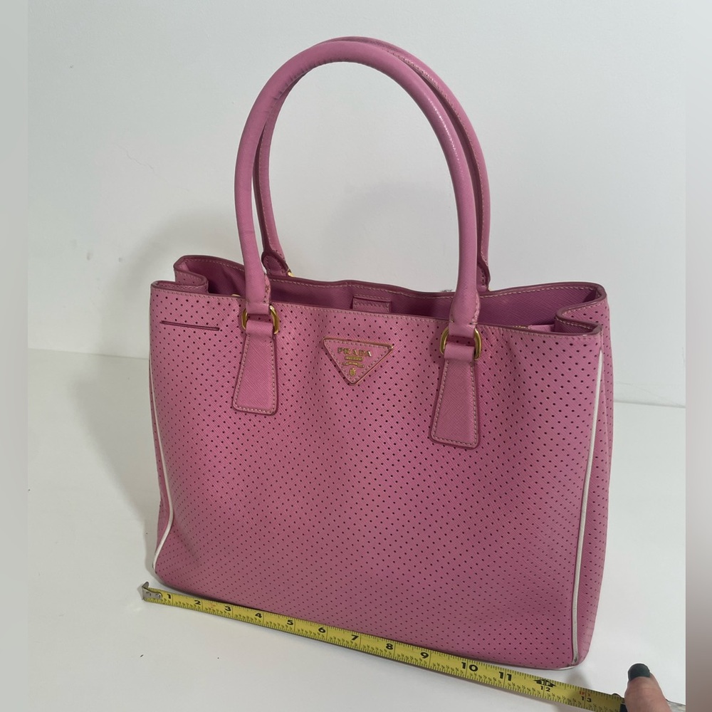 🌸Prada Lux Open Tote Saffiano Leather 🌸 - Picture 4 of 14
